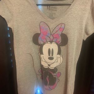 Minnie mouse v neck
